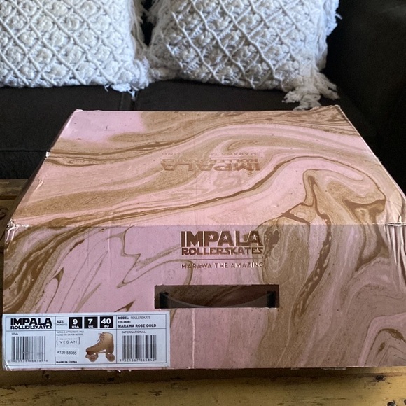 IMPALA ROLLERSKATES - PINK SKATES - ROLLERSKATE WOMENS SIZE 9 USA NIB NWT - Picture 3 of 15